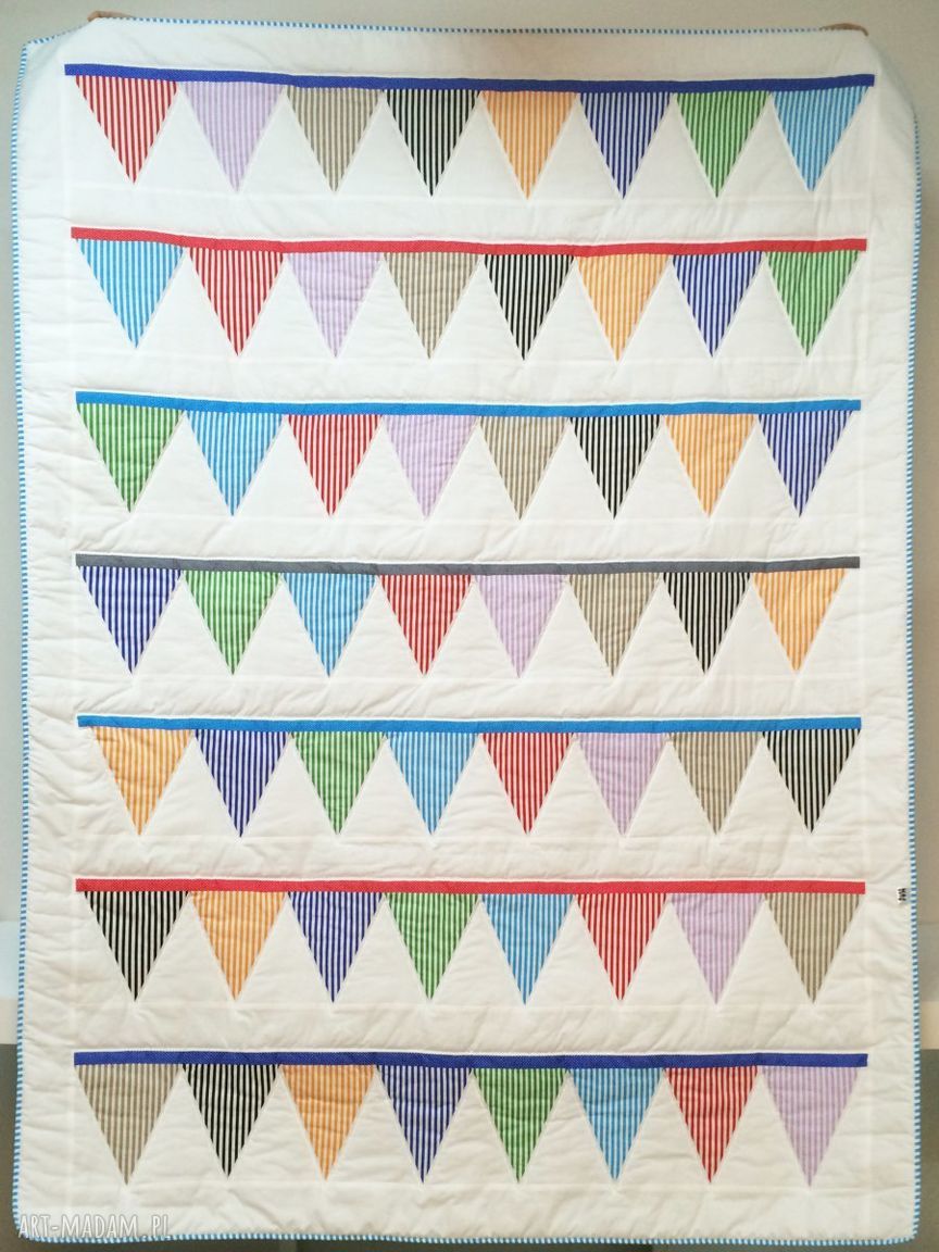 Narzuta FUNNY TIME 145x205 cm PATCHWORK - komplet z poszewkami 40x50