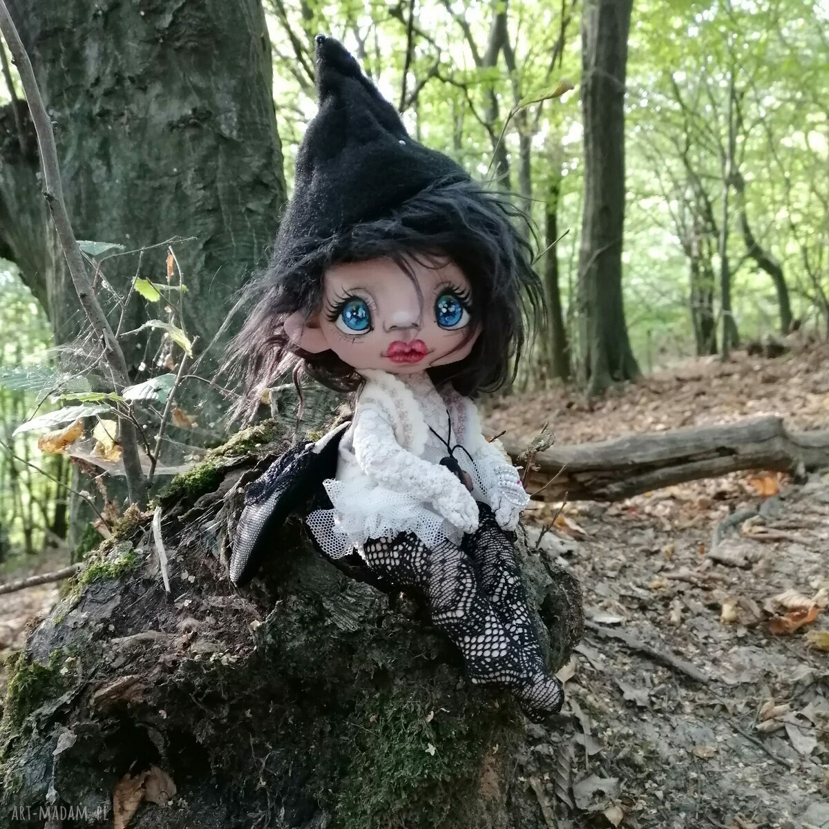 Wróżka Gala e-piet - artystyczna lalka kolekcjonerska szmacianka