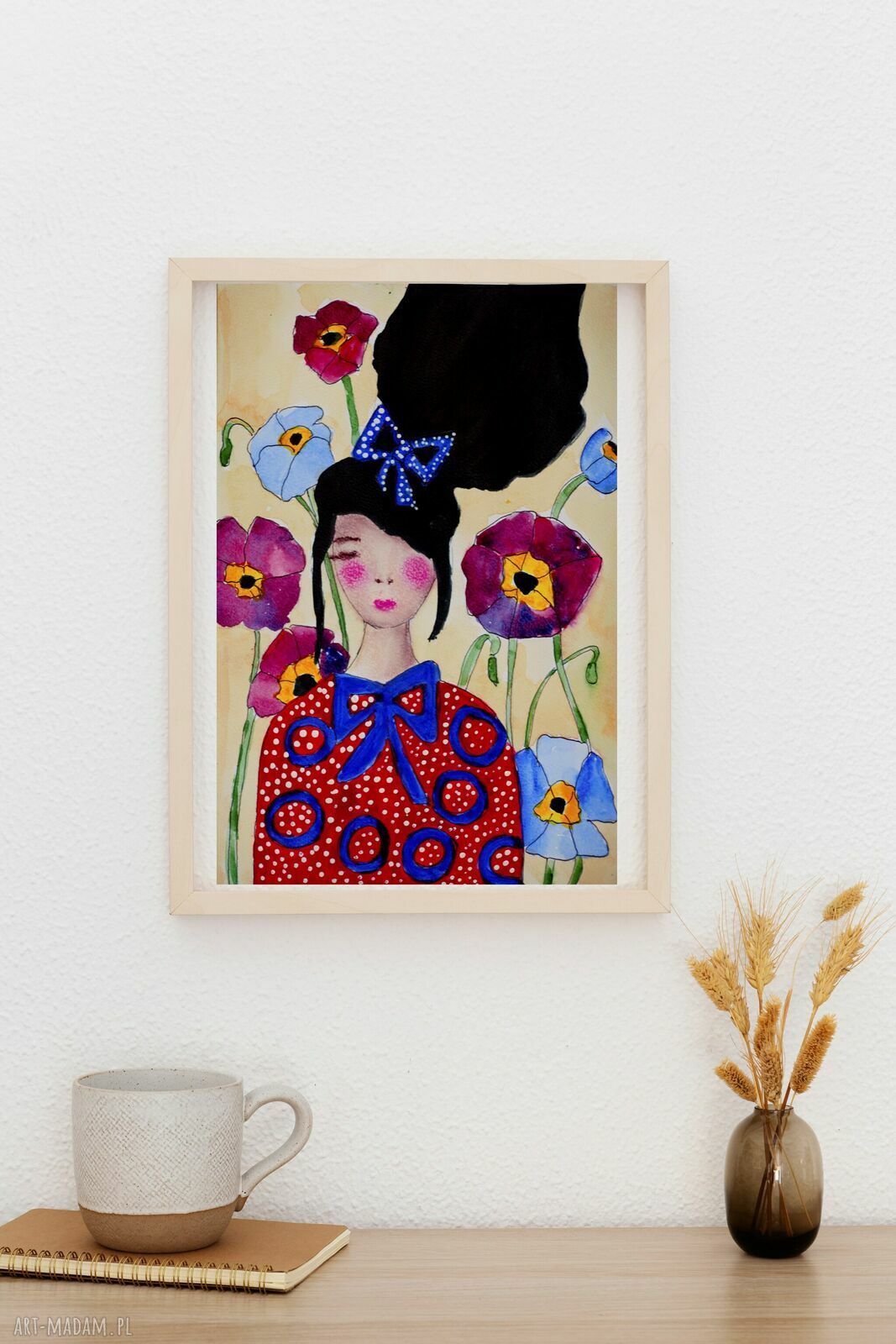 Garden 1 - plakat z motywem ogrodu do salonu