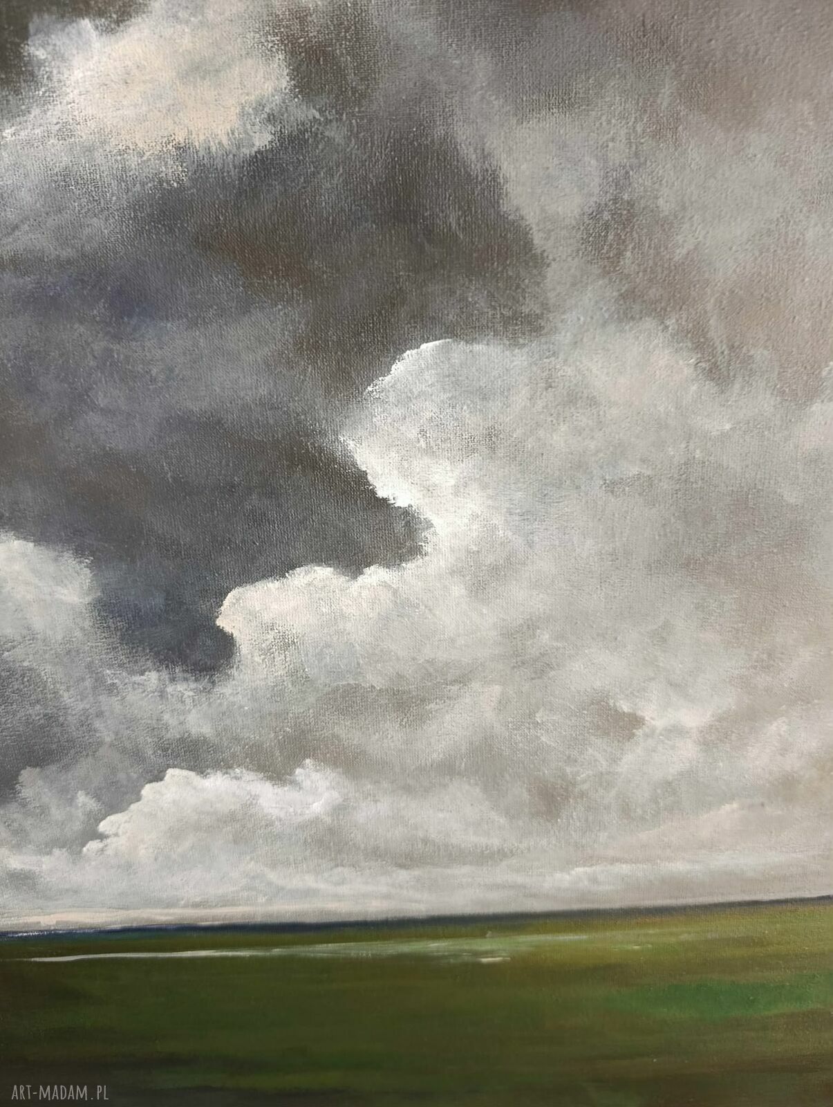 Gdy dzień się kończy - obraz akrylowy 60x60 cm