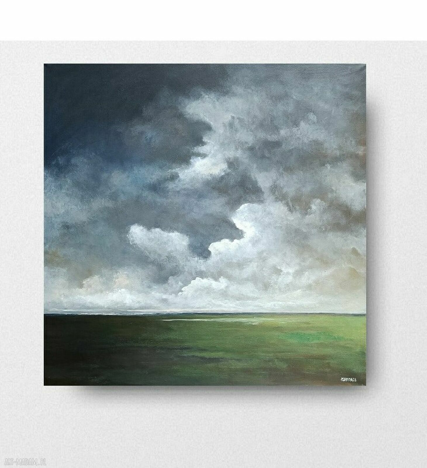 Gdy dzień się kończy - obraz akrylowy 60x60 cm