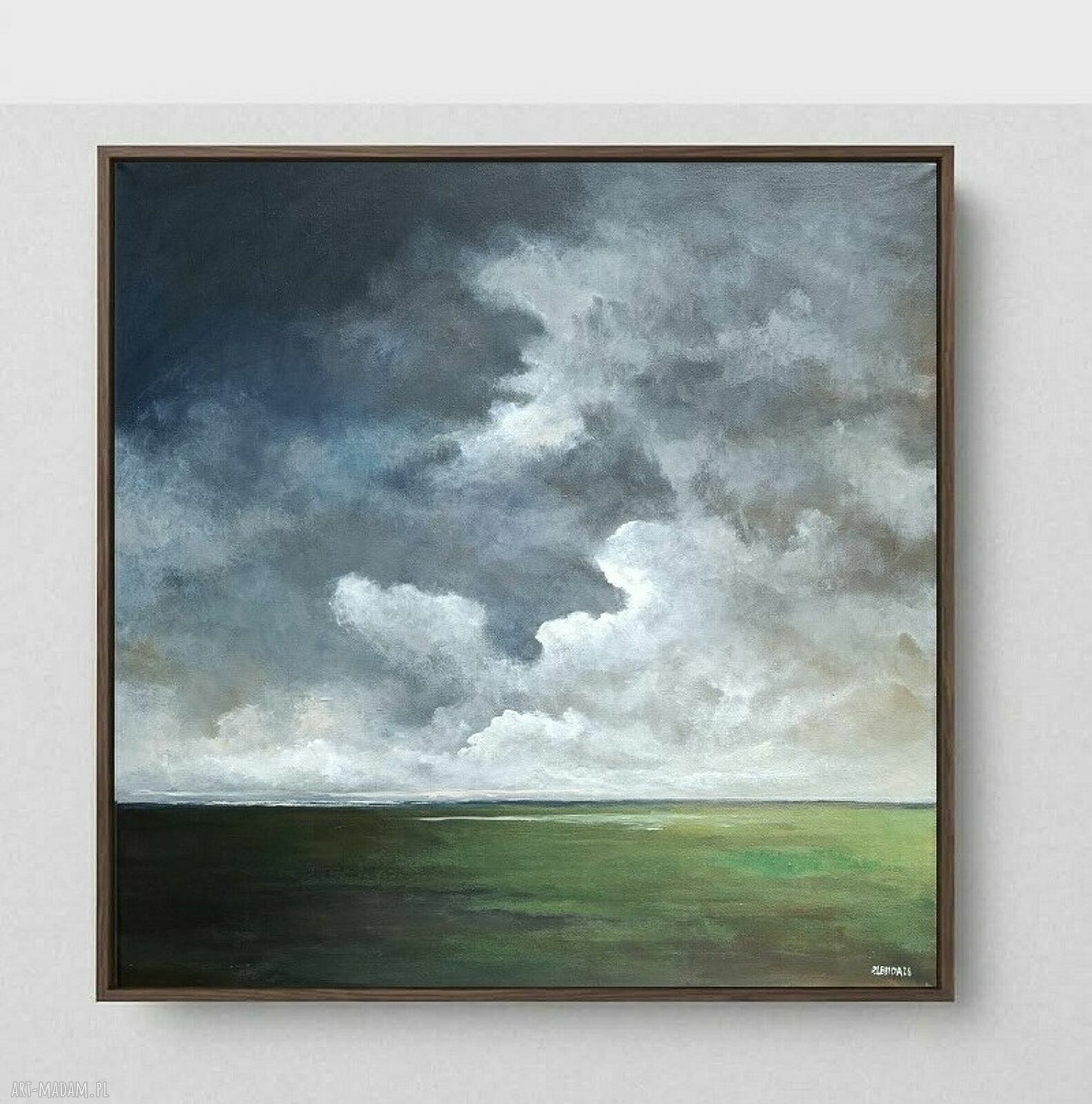 Gdy dzień się kończy - obraz akrylowy 60x60 cm