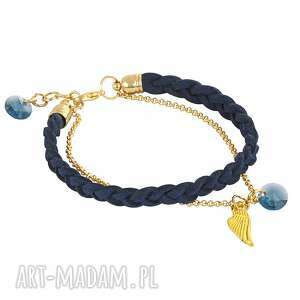 gentleness - navy blue & gold