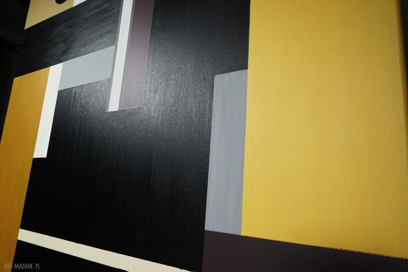 Geometria abstrakcyjna 4 - obraz akrylowy 100 x 80 cm