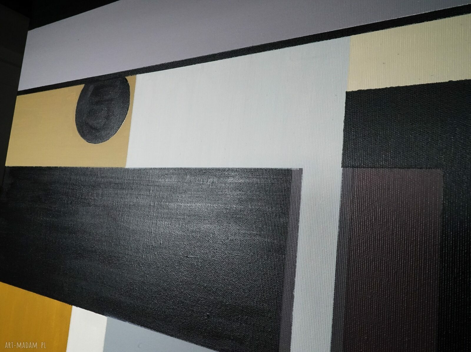 Geometria abstrakcyjna 4 - obraz akrylowy 100 x 80 cm