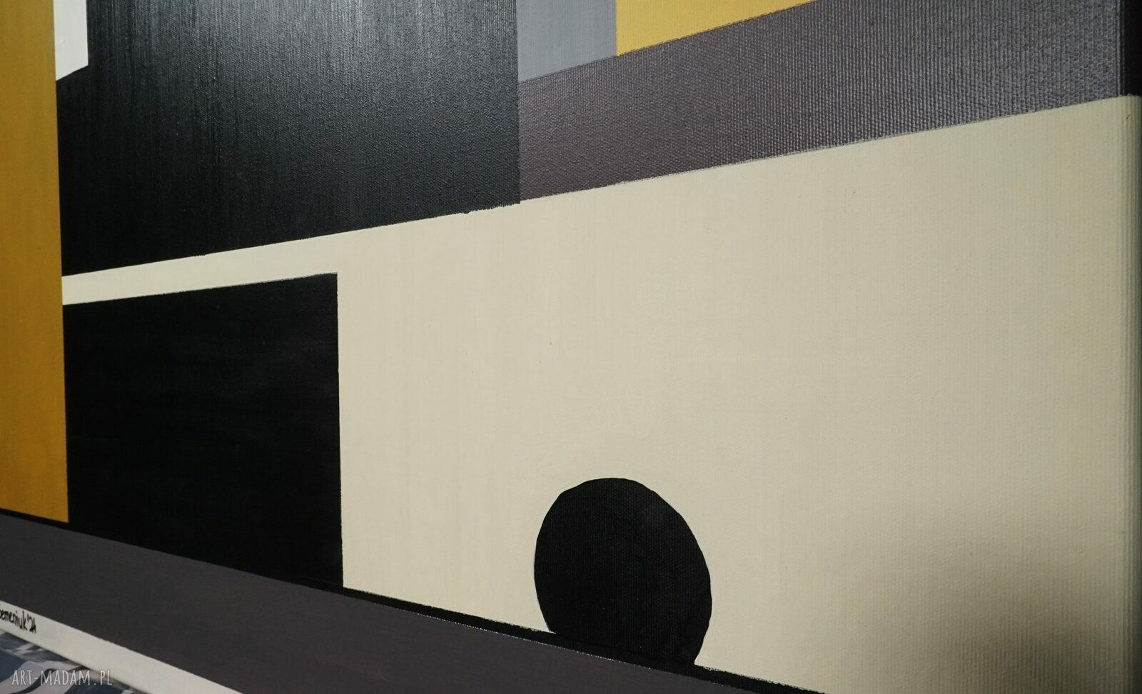 Geometria abstrakcyjna 4 - obraz akrylowy 100 x 80 cm