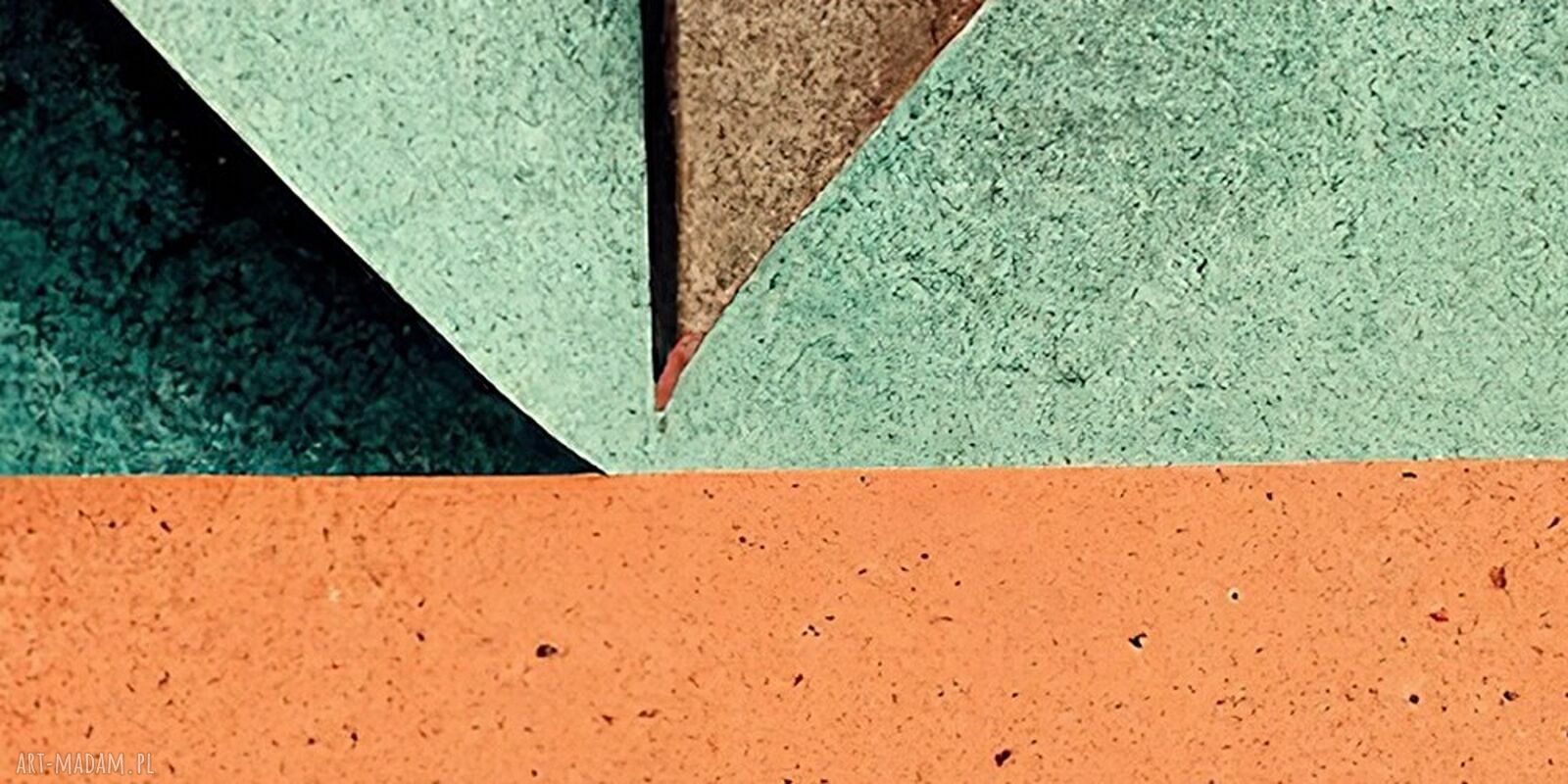 Obraz geometryczny ABSTRAKCJA 60 na beton 120x80