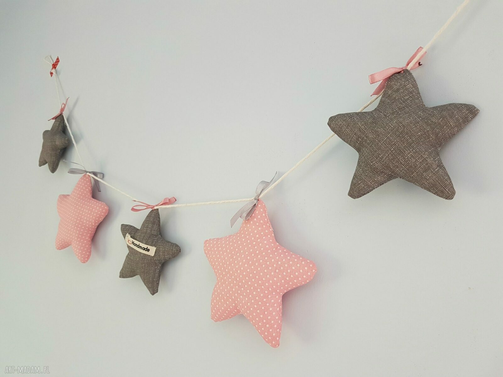 girlanda gwiazdkowa hand made