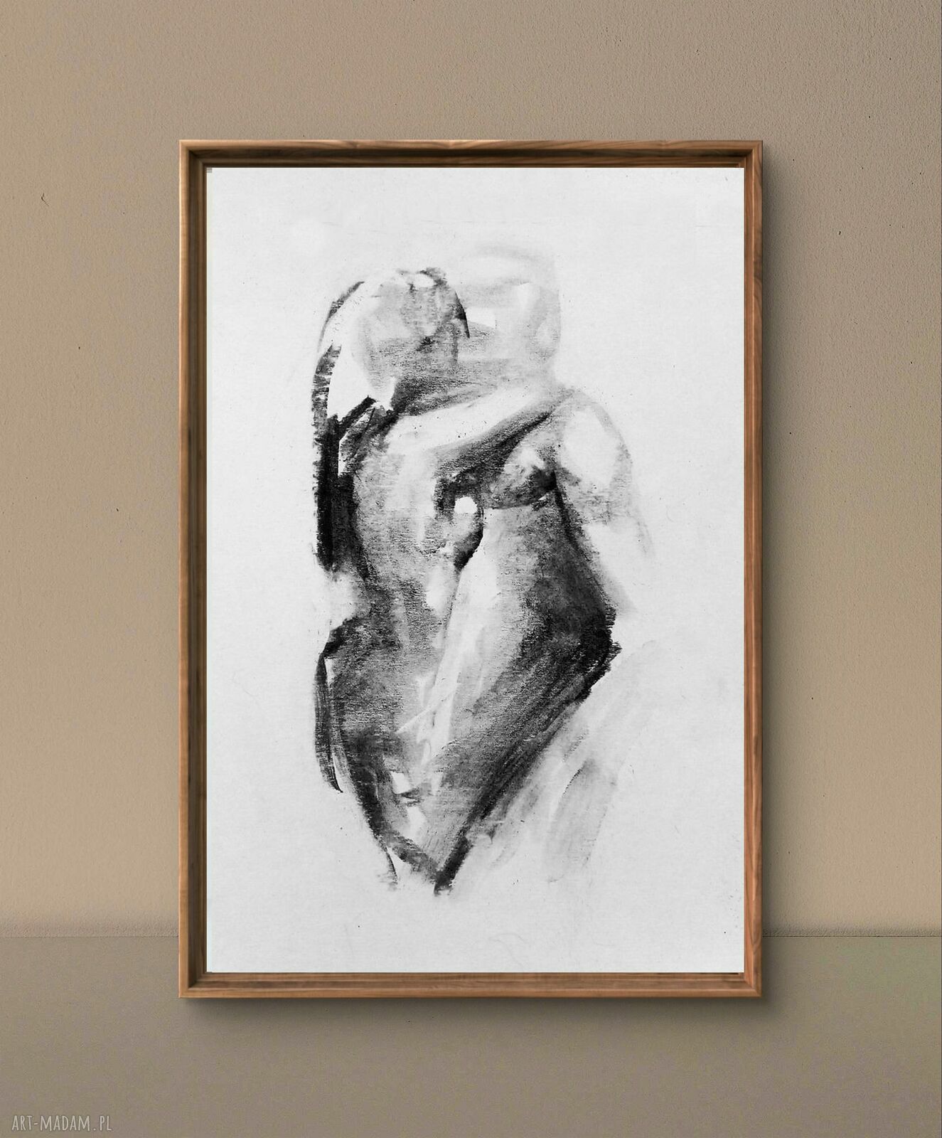 Give me Hug - plakat 29x42 inkografia na papierze archiwalnym