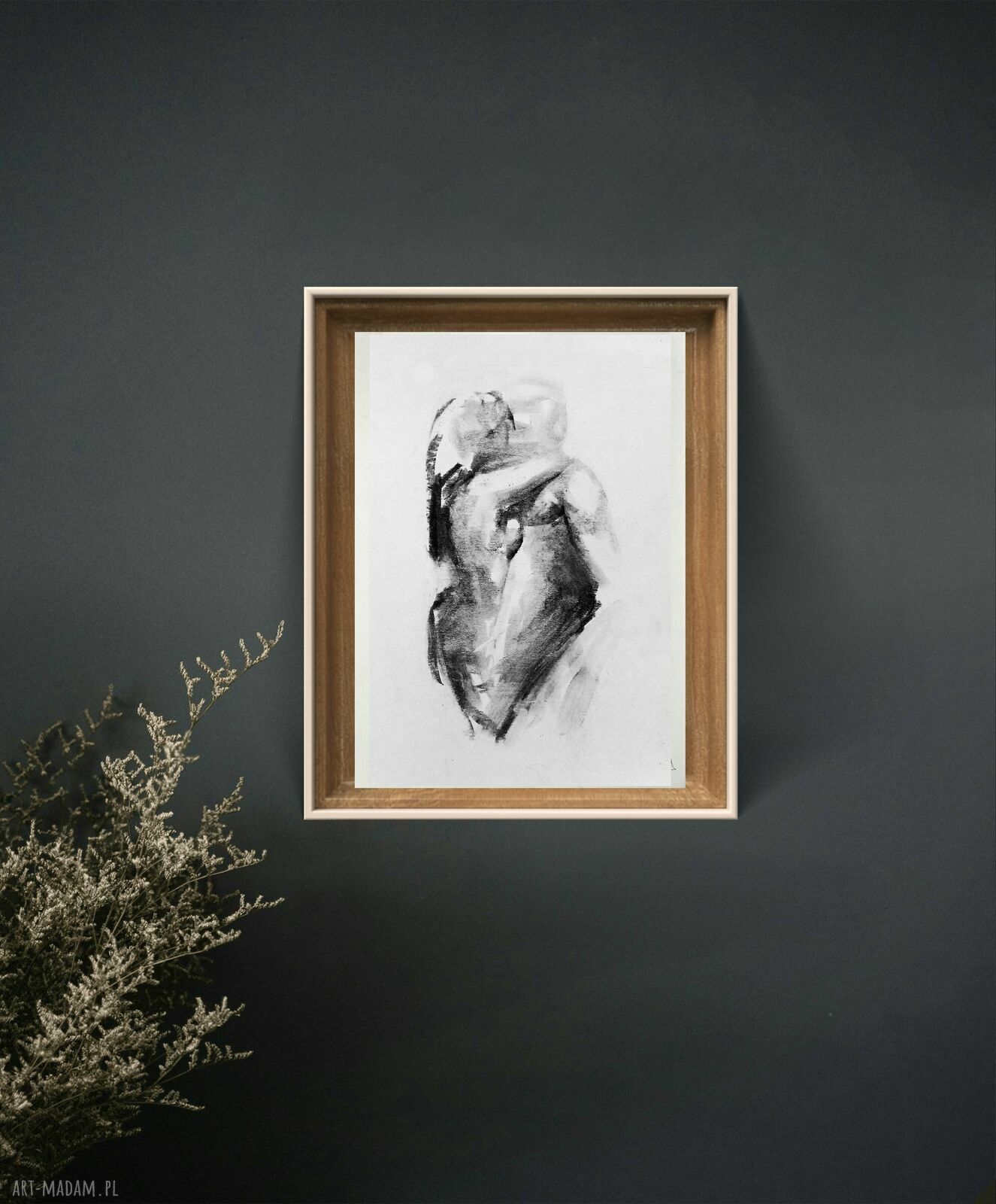 Give me Hug - plakat 29x42 (inkografia na papierze archiwalnym)