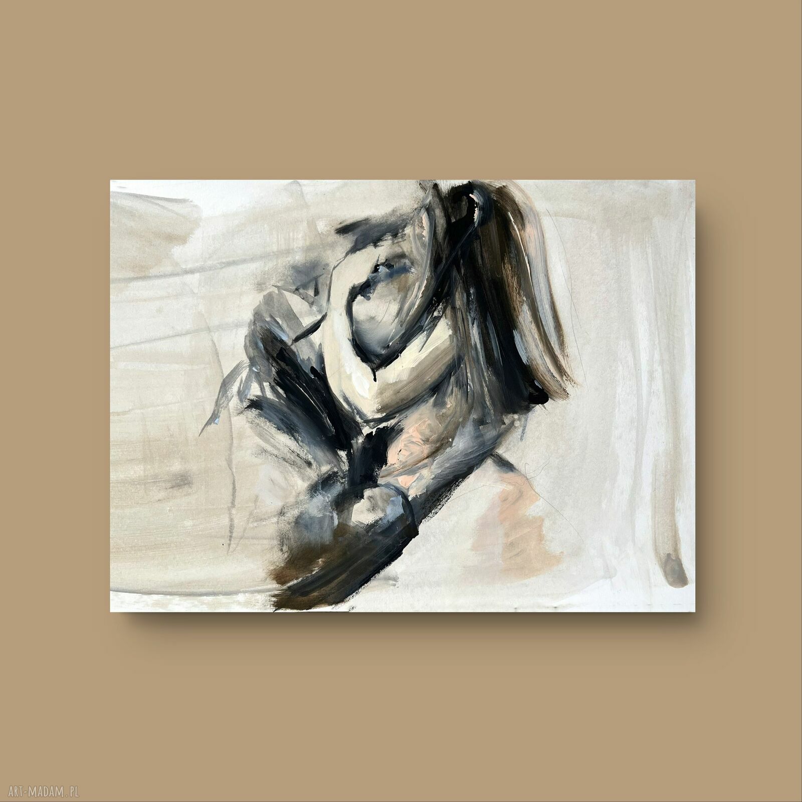 Give me Hug - obraz do sypialni 100x70 cm