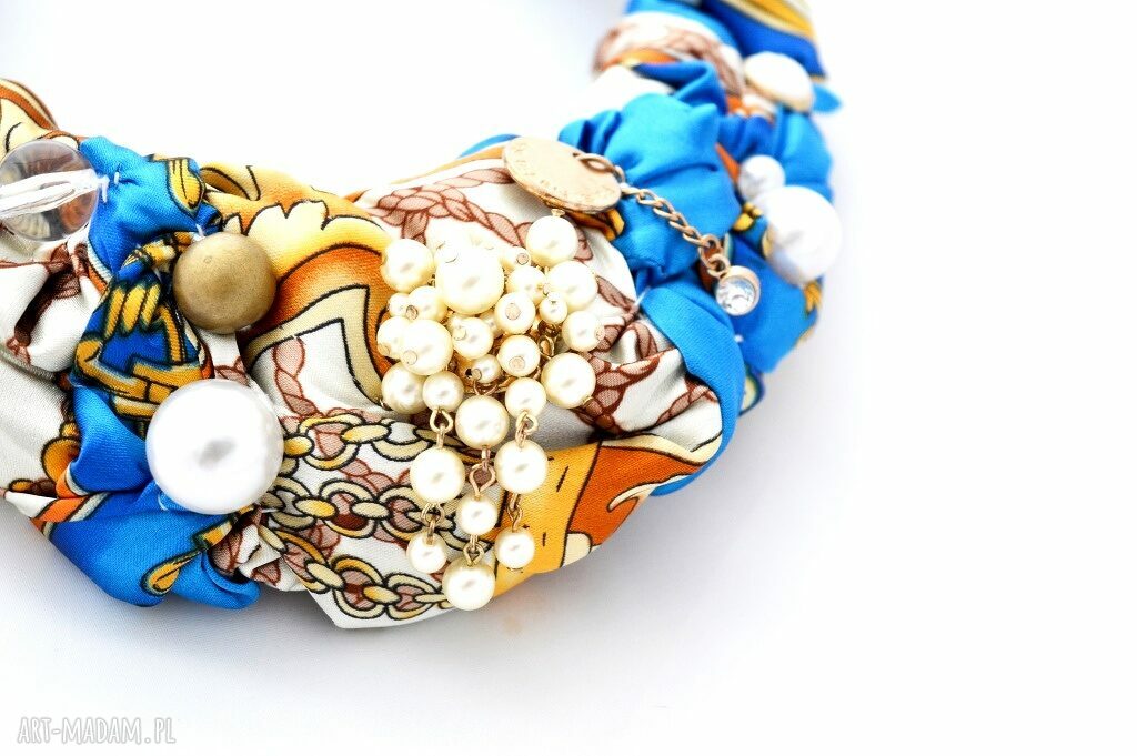 GLAM naszyjnik handmade