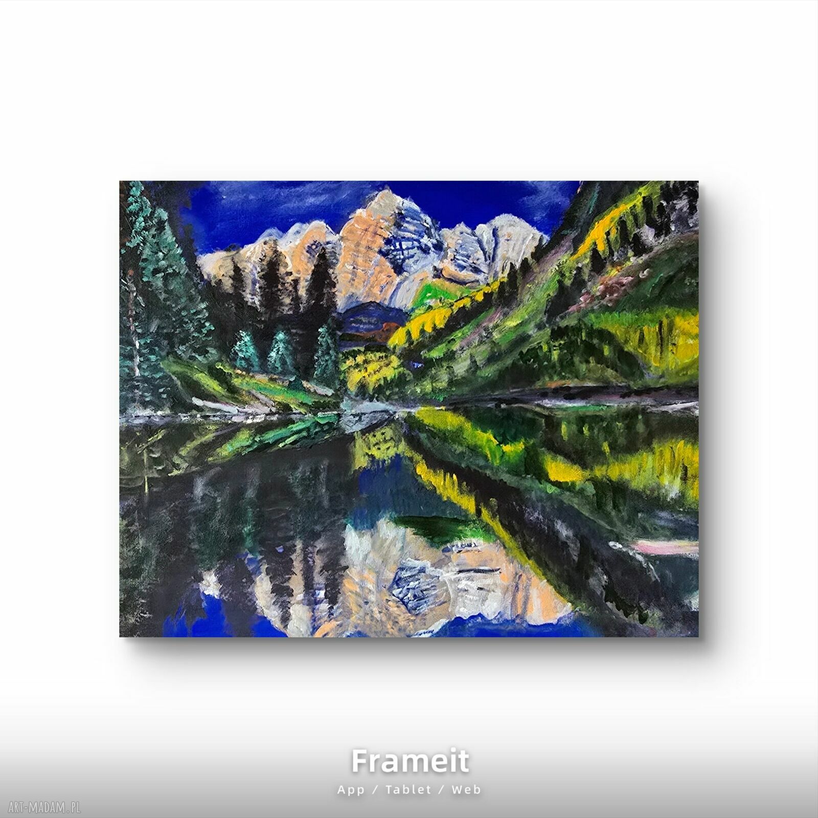 Góry Skaliste Stany Zjednoczone - obraz akrylowy na blejtramie 50x40 cm