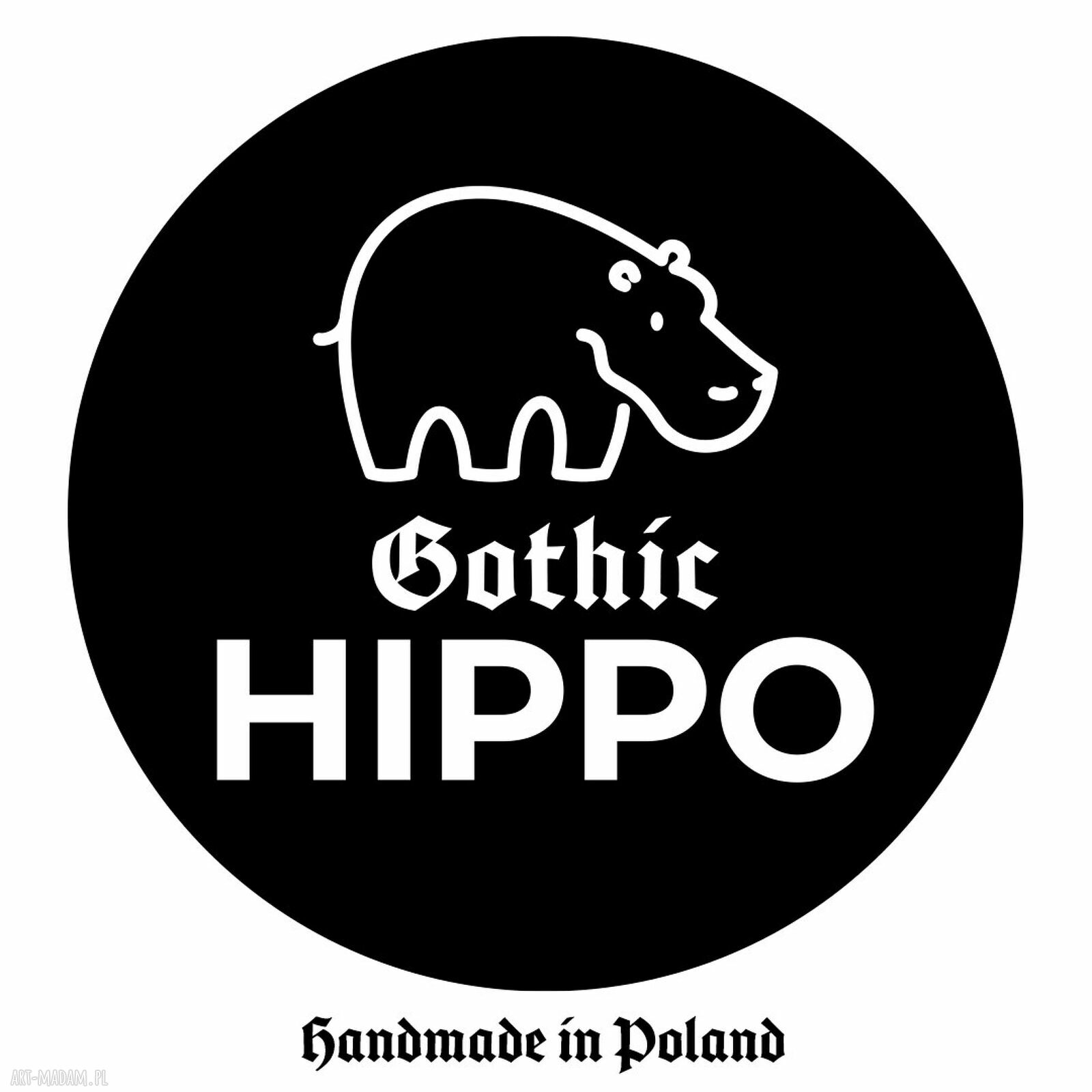 Kolczyki gotyckie z żywicy z czaszką w owalnym kształcie