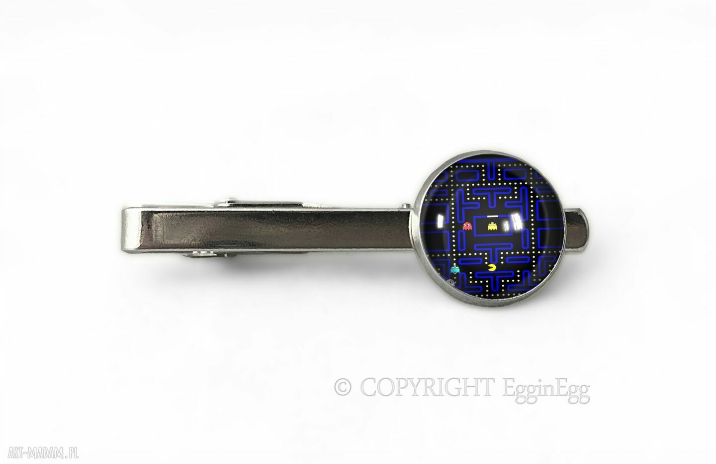 Pac man spinka krawata pacman gracza games retro ręcznie robiona