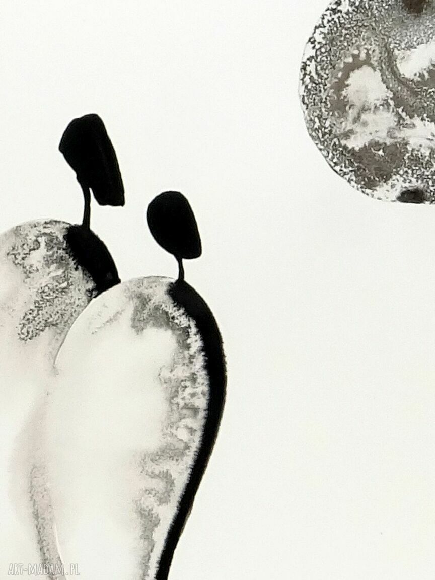 grafika: Grafika 40X50 cm wykonana ręcznie 3890162 Handmade