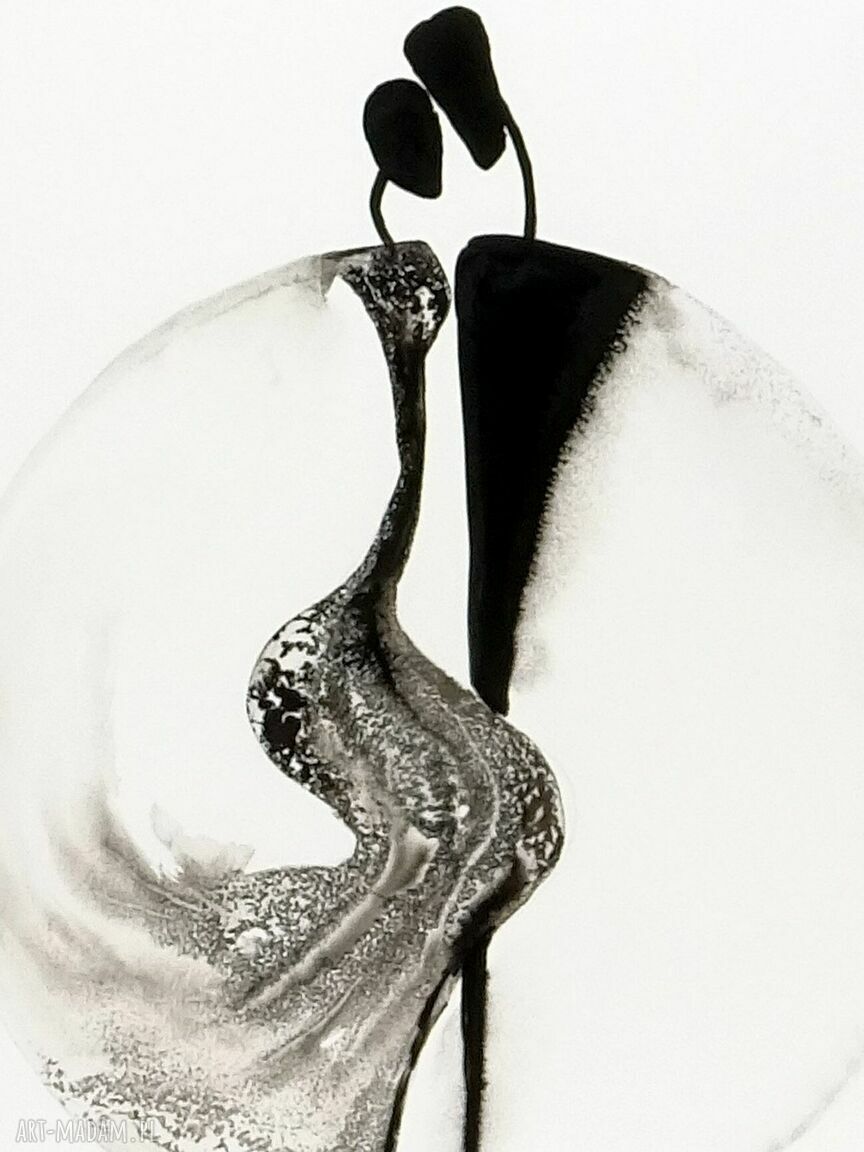 obrazy: Grafika 40X50 cm wykonana 3890164 ręcznie robione