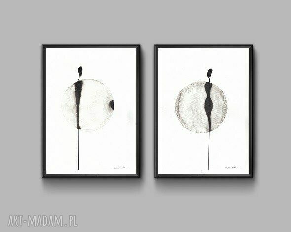 Minimalistyczna grafika upominek dla kobiety w stylu „less is more”