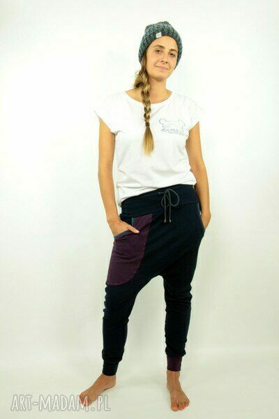 Spodnie GranatOve damskie - baggy pants S, M,L, XL