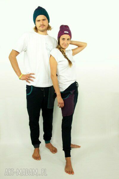 Spodnie GranatOve damskie - baggy pants S, M,L, XL