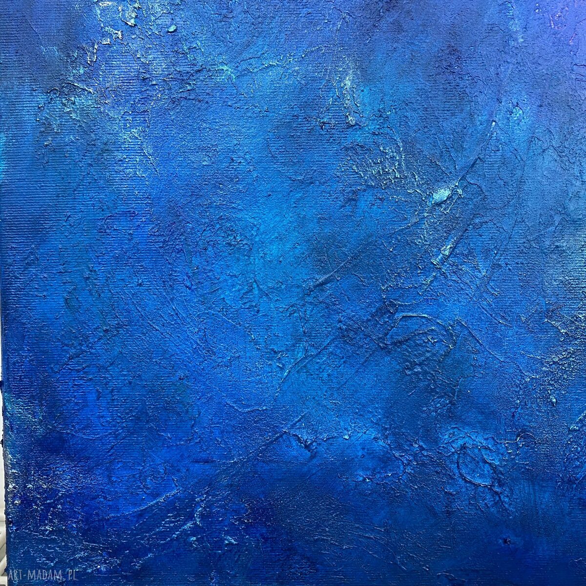 Granatowy obraz kosmos - mgławica Nebula I 50x100 cm (3D)