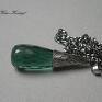 naszyjniki green quartz -