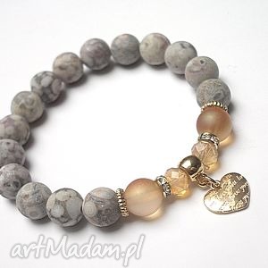 grey and peach heart 27 10 15