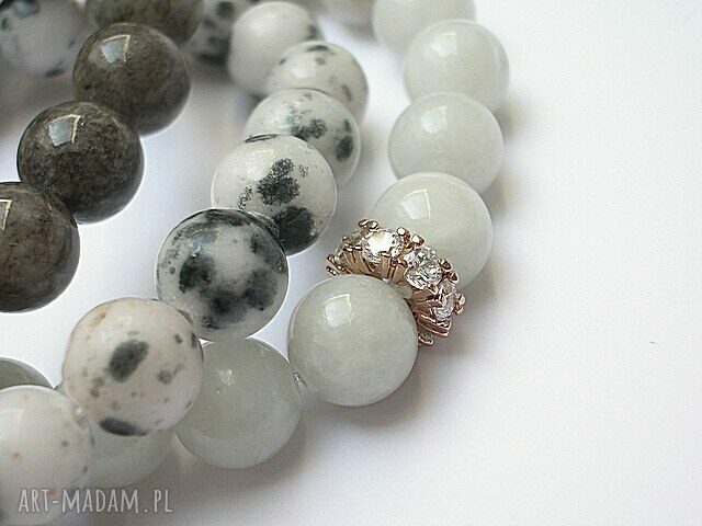 GREY AND WHITE TRIO /08 2014/ SET Handmade