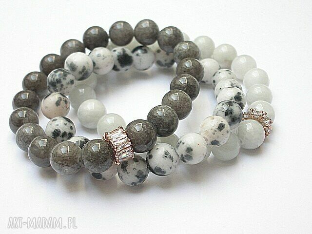 GREY AND WHITE TRIO /08 2014/ SET Handmade