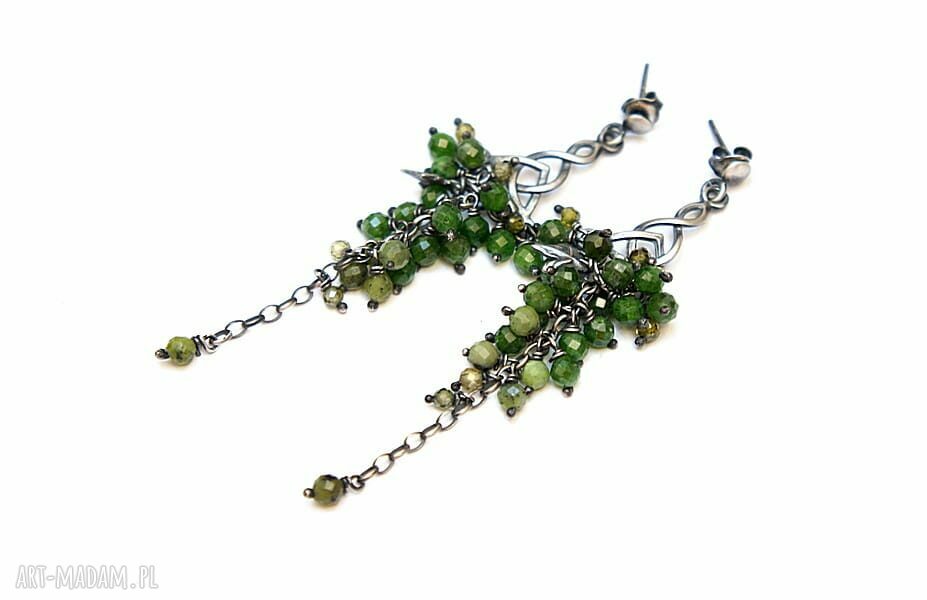 kolczyki: BLUSZCZ VOL. 3 KOLCZYKI Ręcznie wykonane