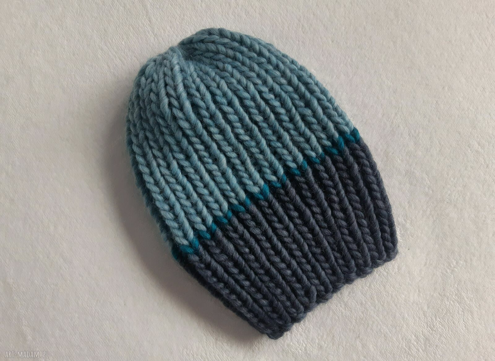 Grubas z alpaką - czapka unisex na srogą zimę