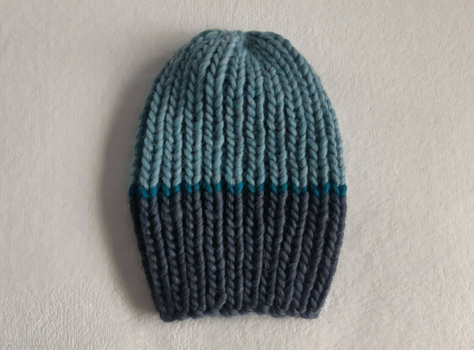 Grubas z alpaką - czapka unisex na srogą zimę