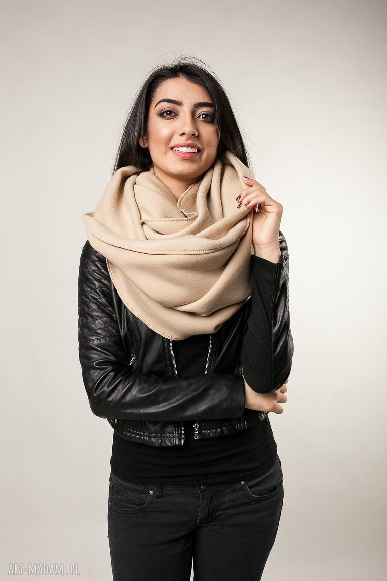 kominy: komin beżowy ręczne wykonanie