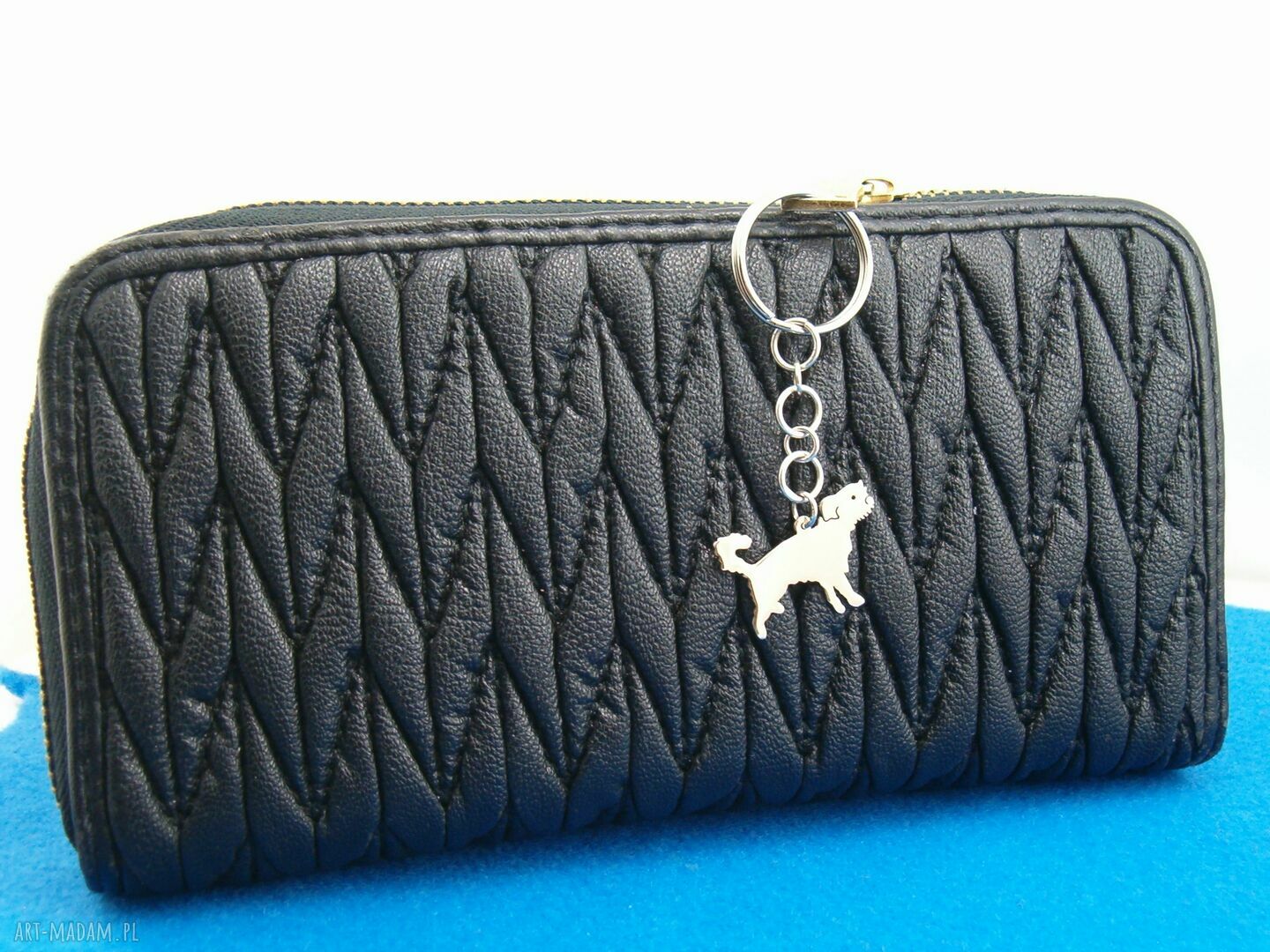 Brelok Gryfonik Belgijski ze Srebra 925 - handmade