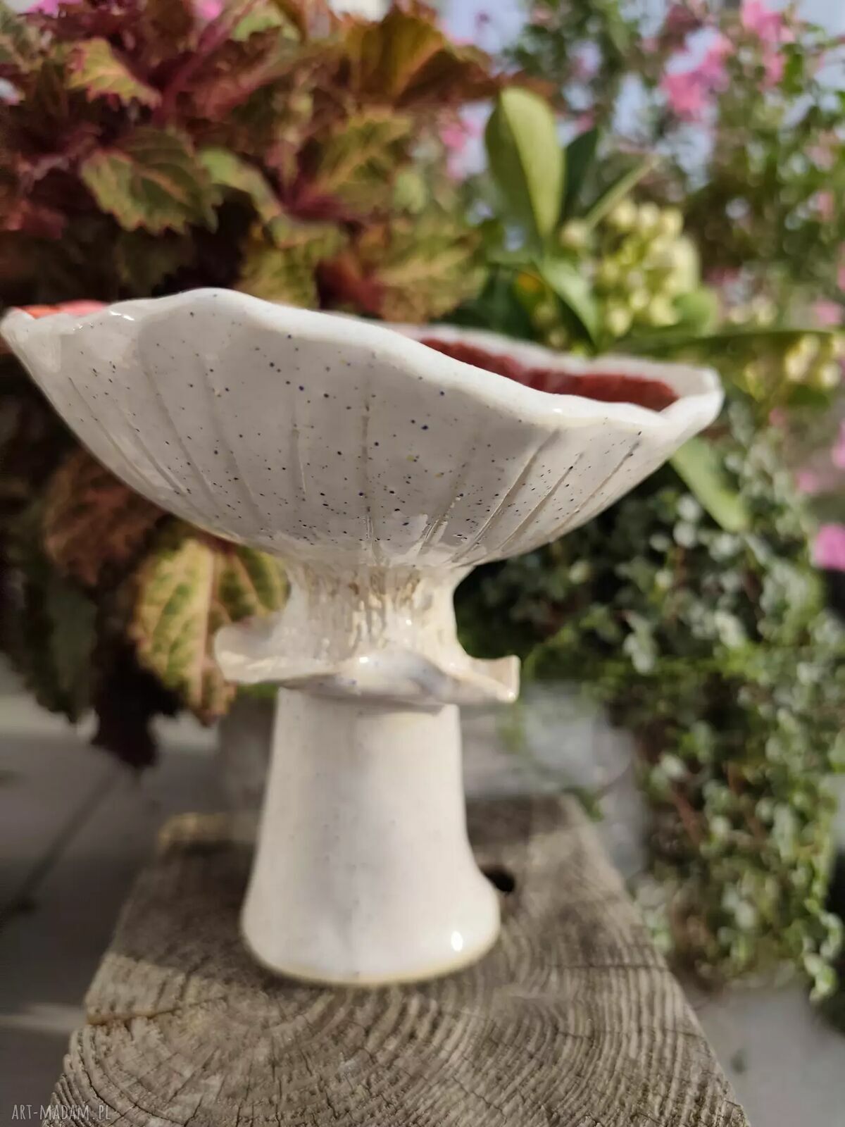 Grzybek - ręcznie robiona miska ceramiczna