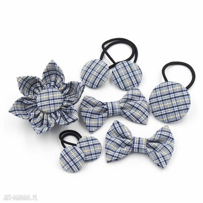 Gumki do włosów Mini Bobbles Vanda - zestaw 2 dla dziewczynki