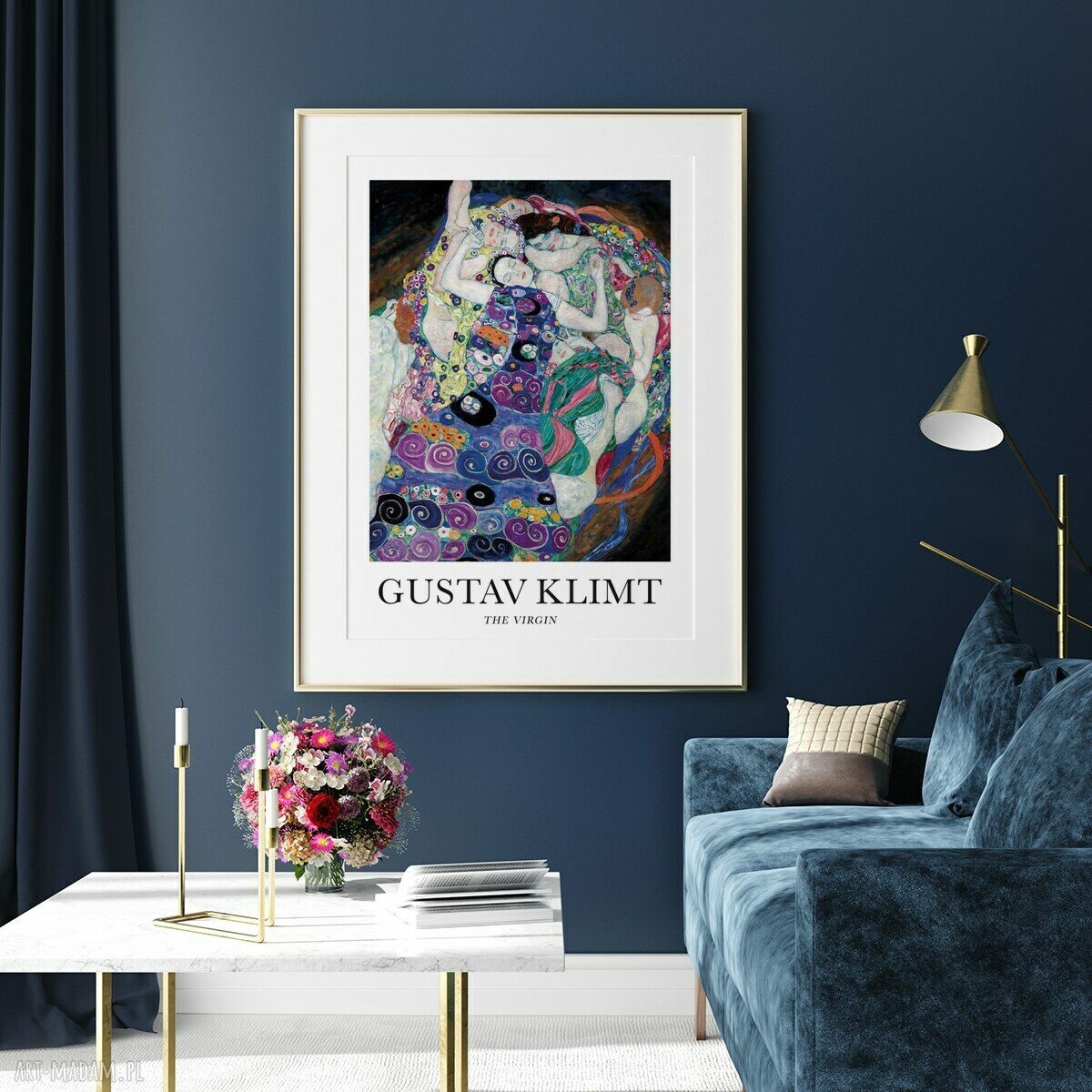 Plakat Gustav Klimt 40x50 cm - reprodukcja w stylu secesyjnym