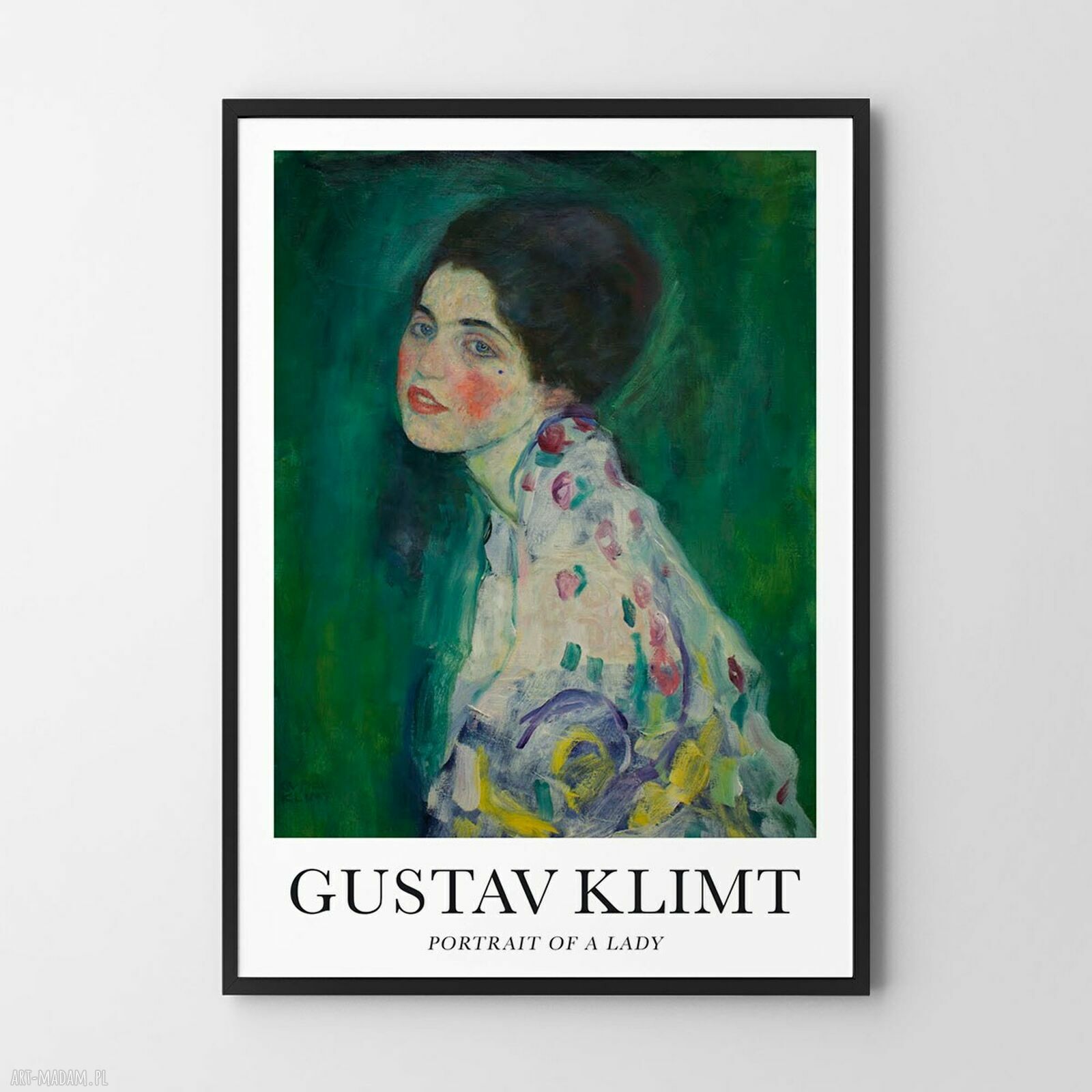 Plakat Gustav Klimt Portret Damy 30x40 cm