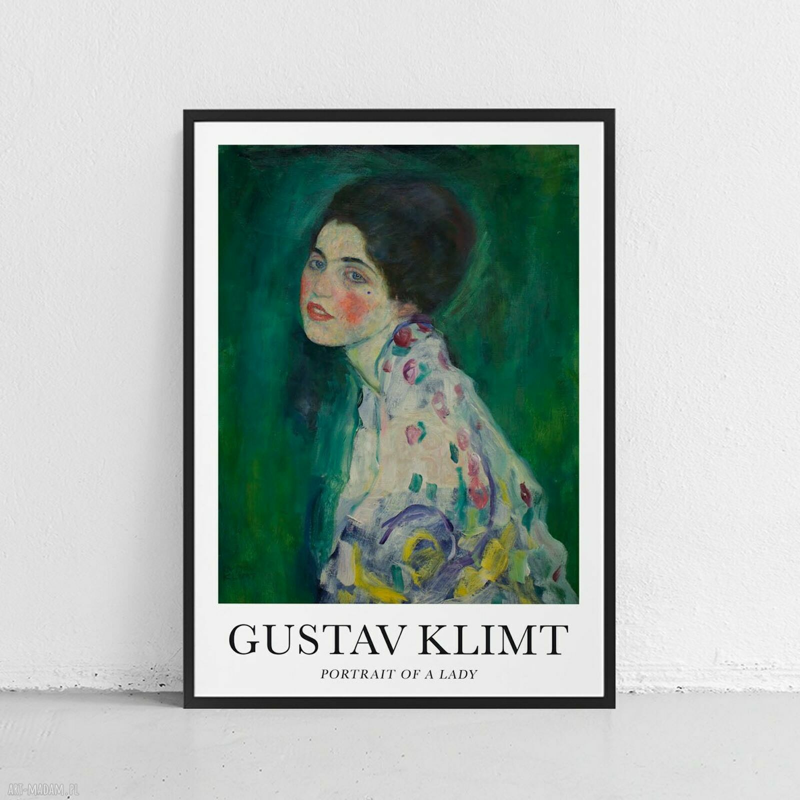 Plakat Gustav Klimt Portret Damy - format 50x70 cm
