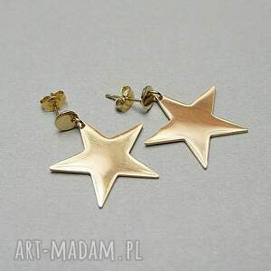 alloys collection star gold - kolczyki