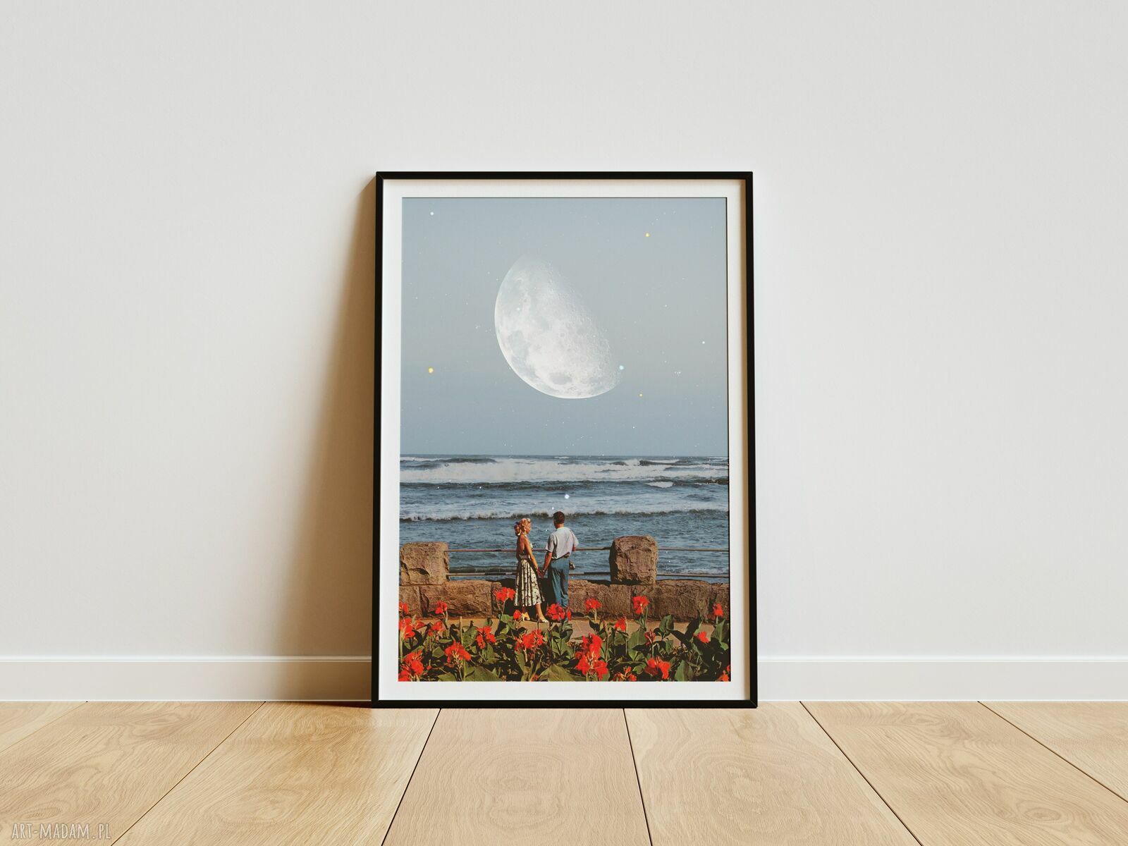 Plakat "Gwiazdy w Twoich oczach" - kolaż Fine Art A3