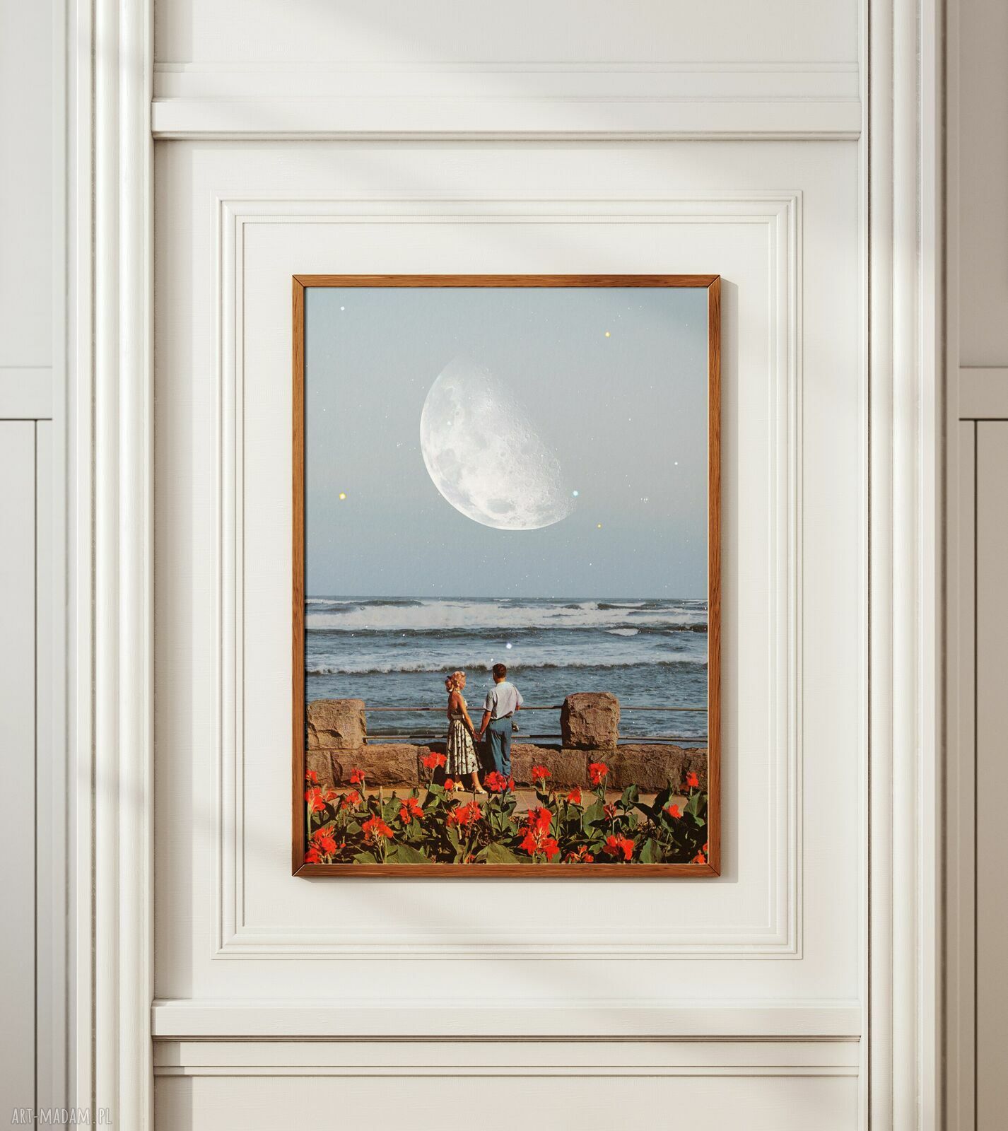 Plakat "Gwiazdy w Twoich oczach" - kolaż Fine Art A3