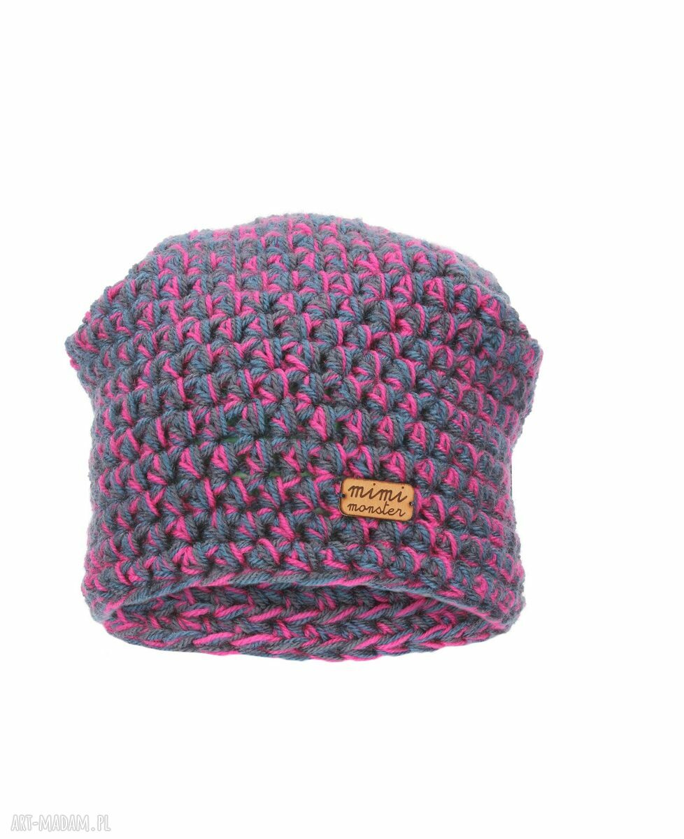 Czapka Hand Made No. 048 / beanie / szydło