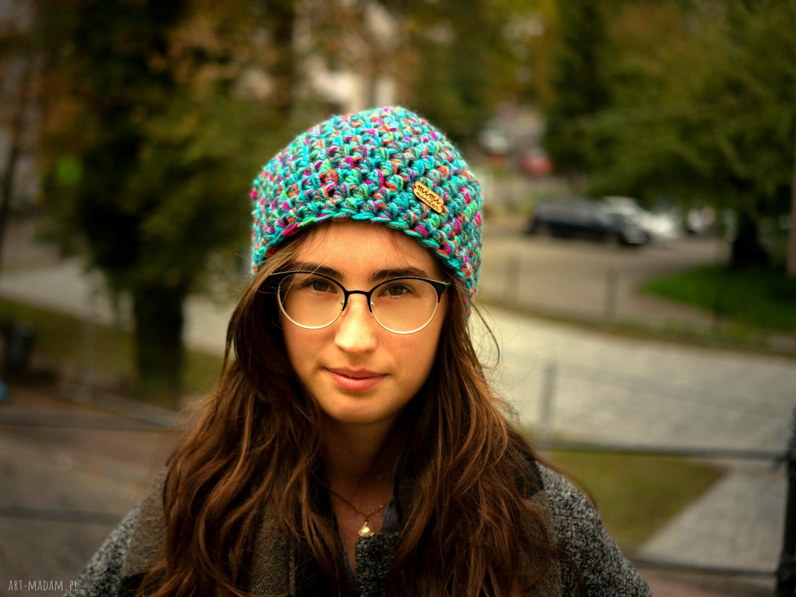 Czapka Hand Made No. 039 / beanie / szydło