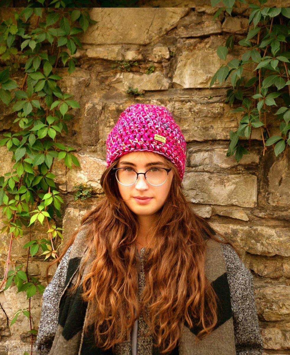 Czapka Hand Made No. 040 / beanie / szydło