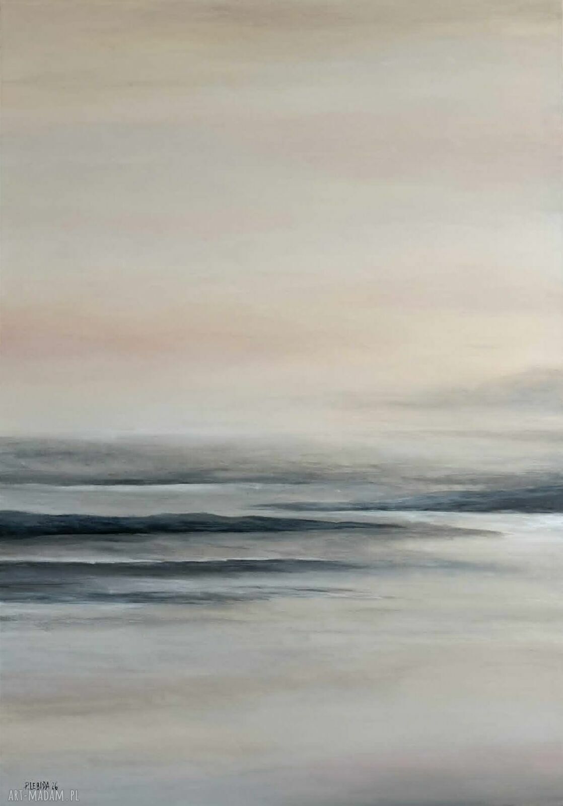 Tam, gdzie marzenia - obraz akrylowy 100 x 70 cm (pejzaż)