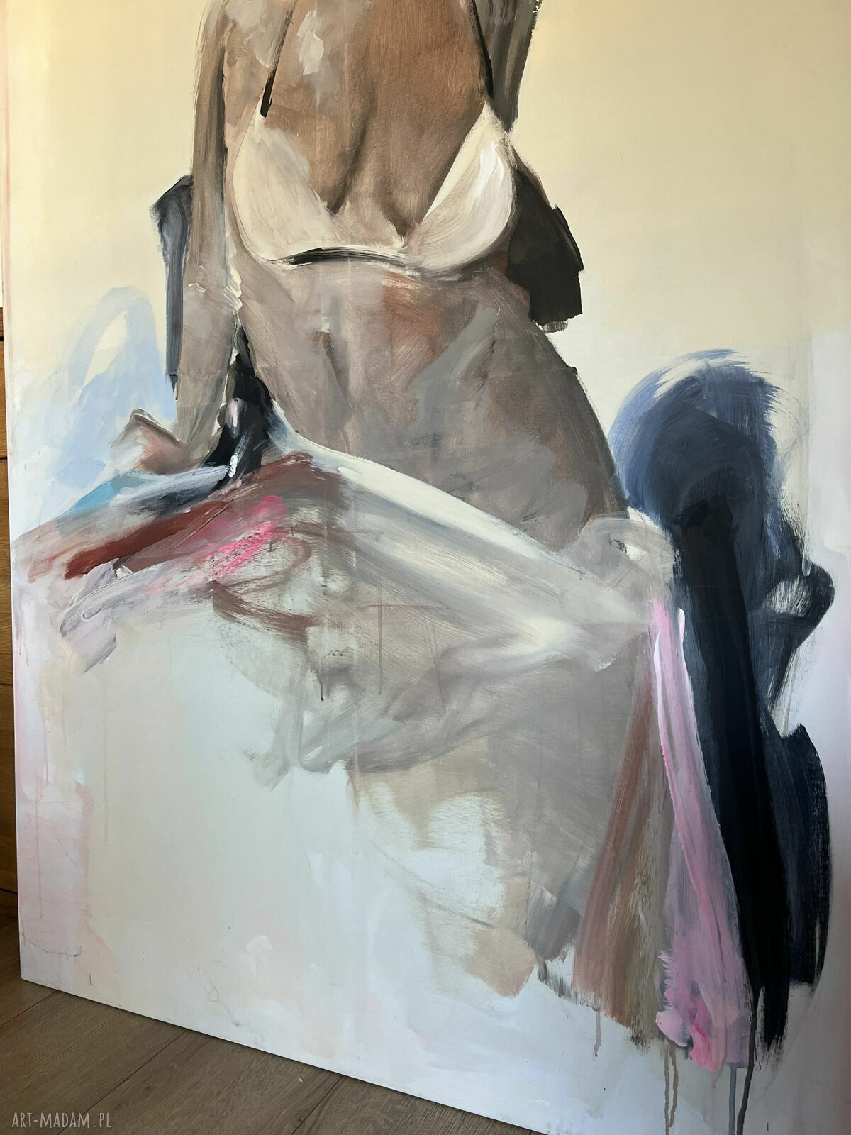 Woman Art - duży obraz kobiety na płótnie 150x100 cm