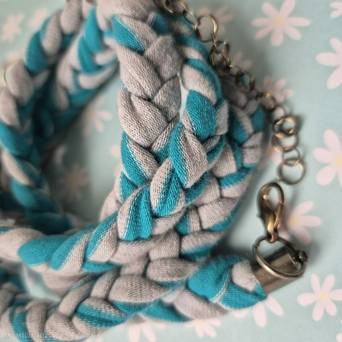Szalona kolorowa bransoletka handmade Boho Frida - rozmiar uniwersalny