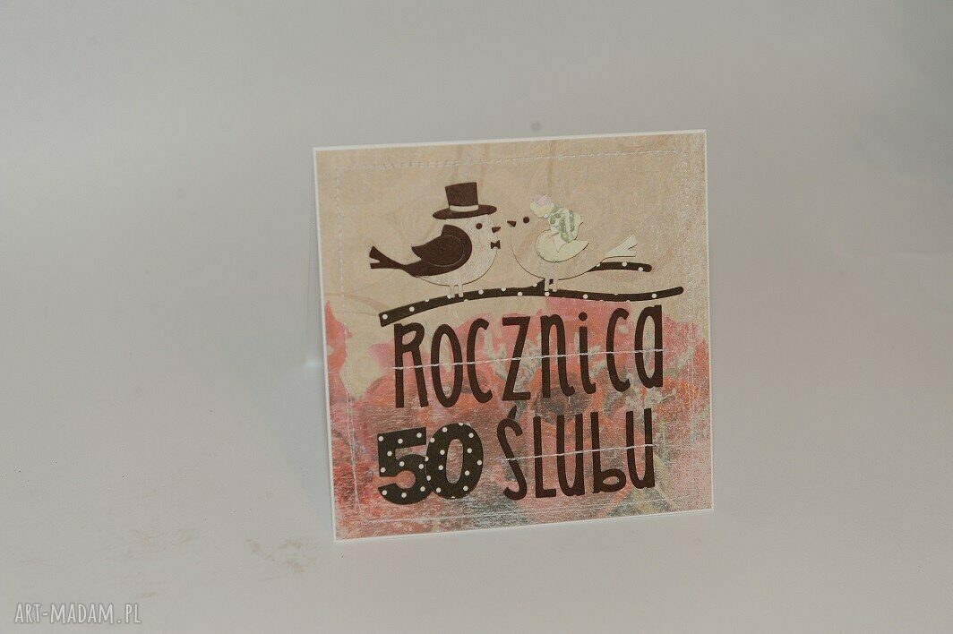 Kartka w pudełku na rocznicę ślubu - personalizowana pamiątka handmade