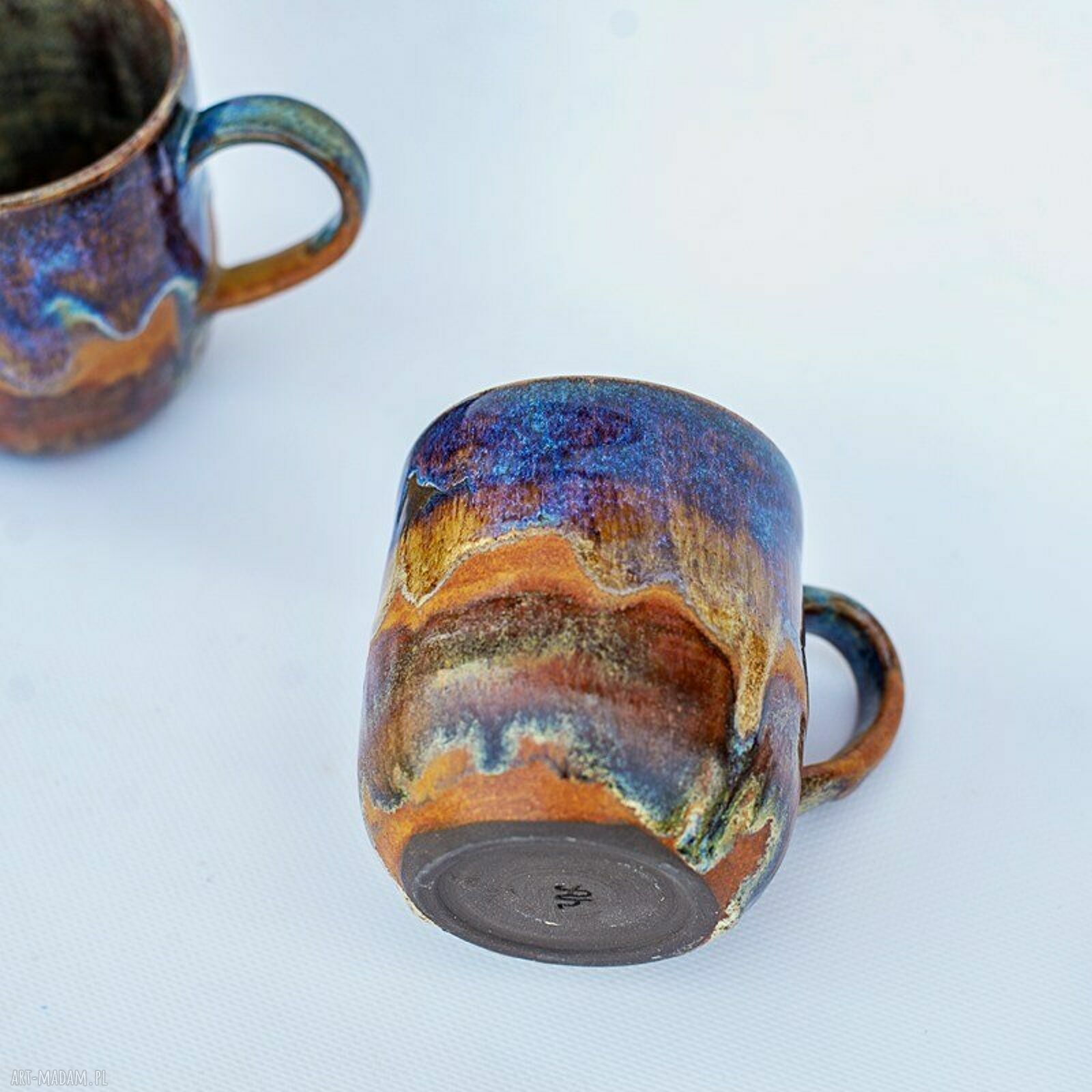 Ręcznie robiony kubek ceramiczny Kora 450 ml